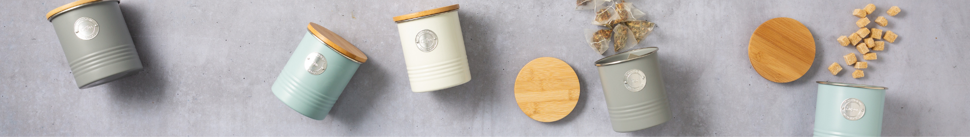 Tea, Coffee & Sugar Canisters