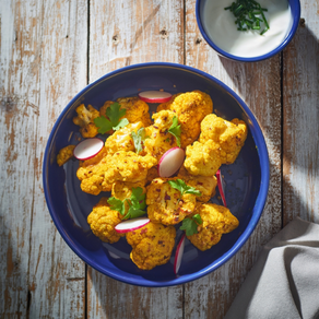 Turmeric Roasted Cauliflower