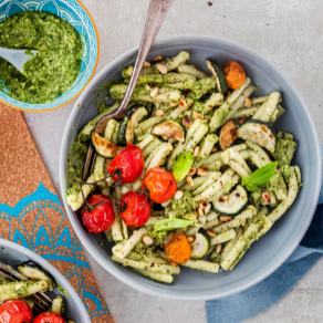 Roasted Courgette Pasta